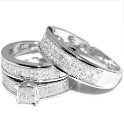 White Gold Women's Rings