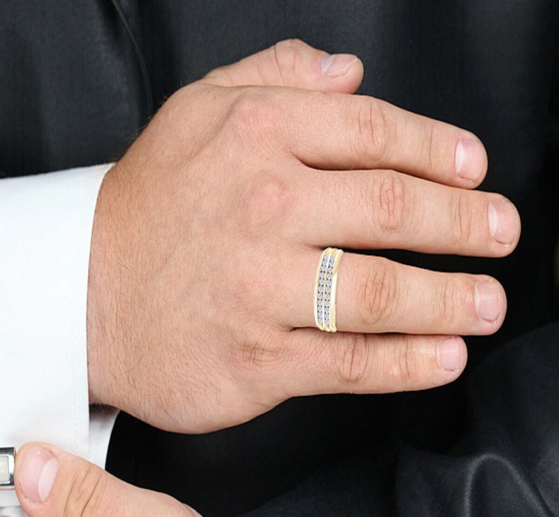 Make a Statement on Your Big Day with Unique Wedding Bands for Men